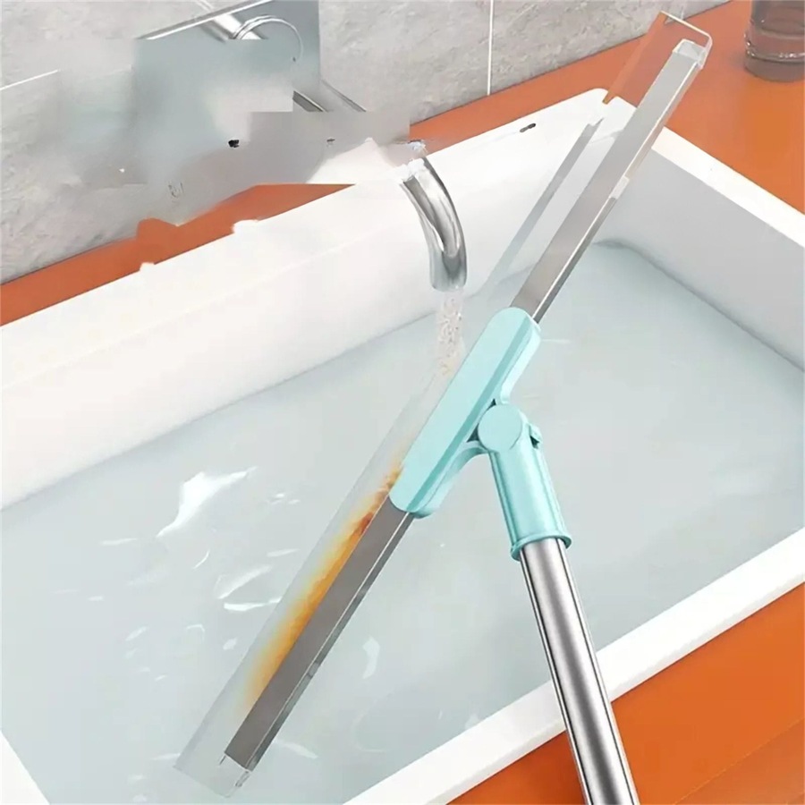 Extensible Floor Squeegee Household Silicone Wiper Magic Broom Mop for Bathroom