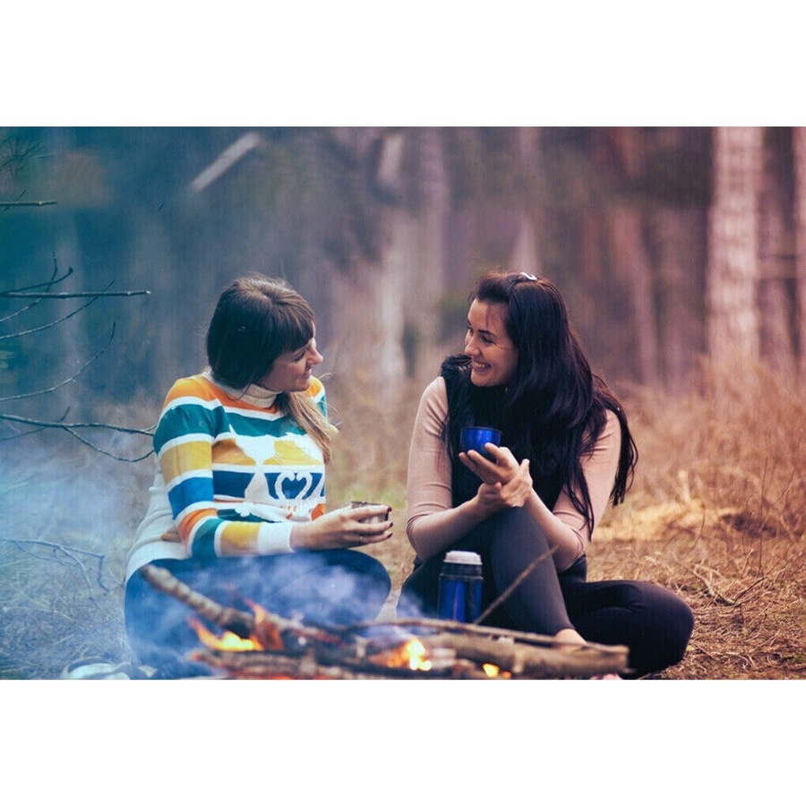 Ferrocerium Flint Rod Survival Fire Starter with Striker Paracord