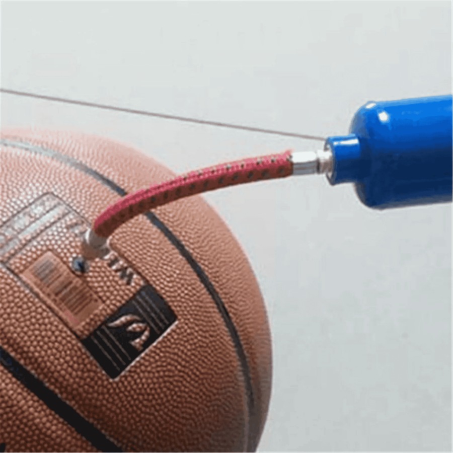 Football Pump Hand Pump With Inflating Needle Adaptor Pump Ball Sports
