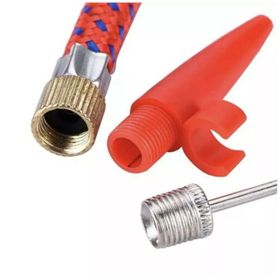 Football Pump Hand Pump With Inflating Needle Adaptor Pump Ball Sports