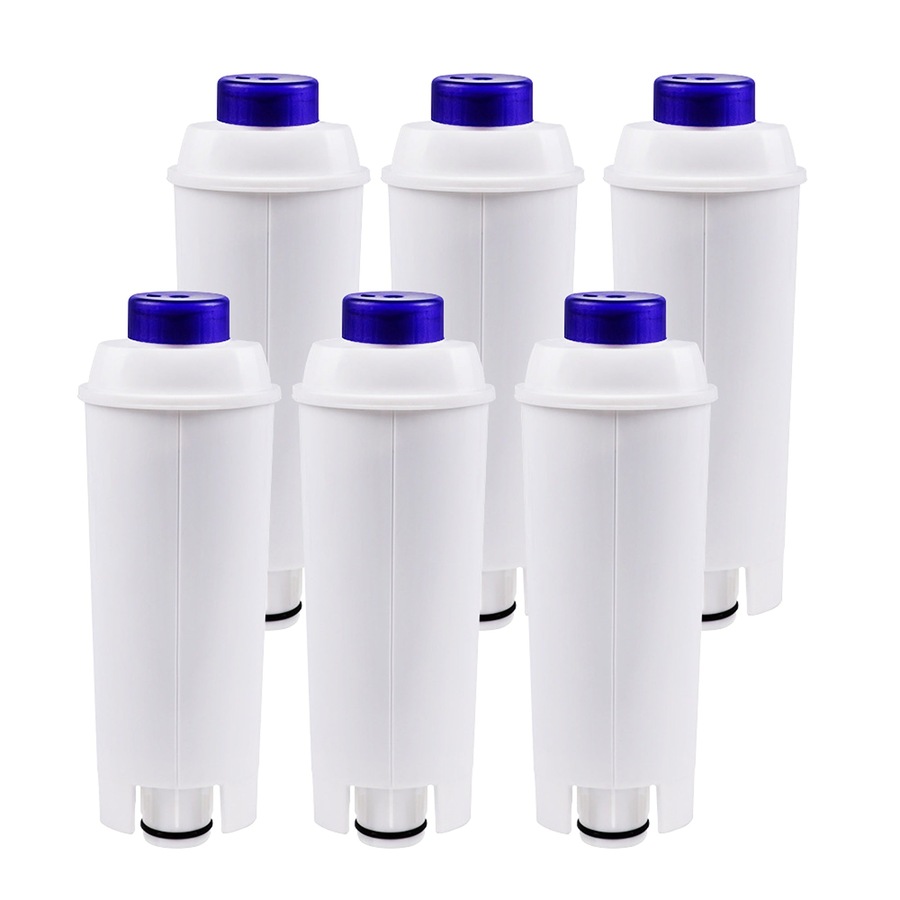 For Delonghi Magnifica S Automatic Coffee Machine ECAM22110SB Water Filter - 6 Pack