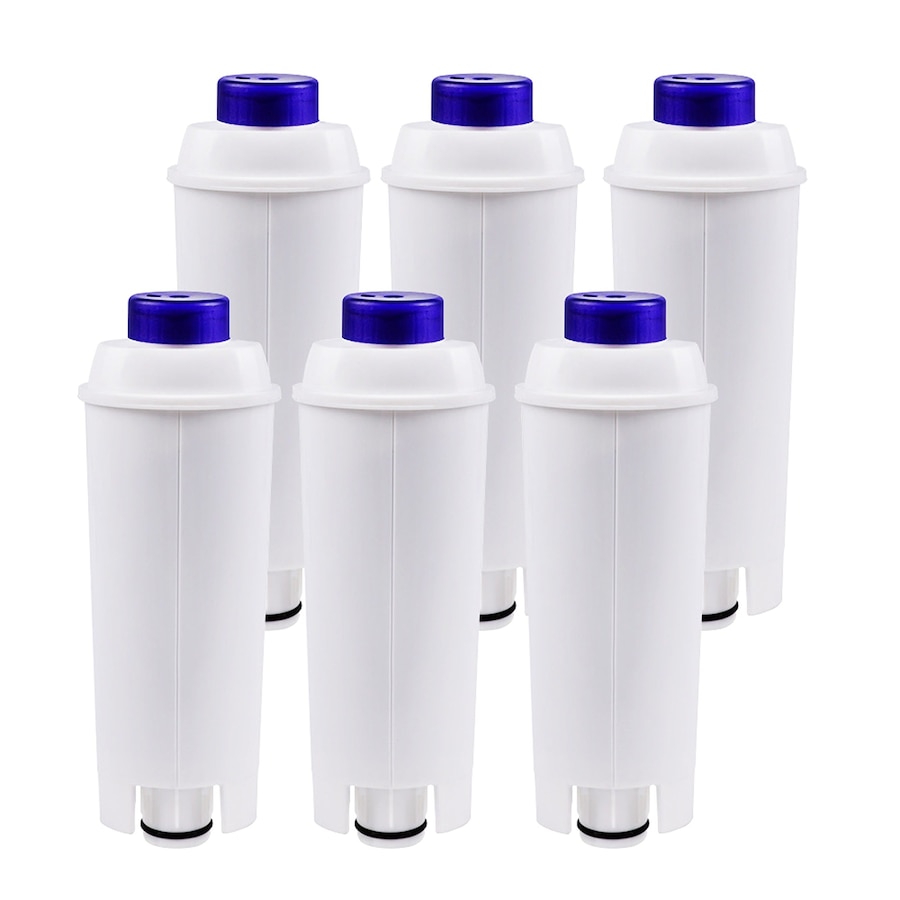 For Delonghi Magnifica S Automatic Coffee Machine ECAM22110SB Water Filter - 6 Pack