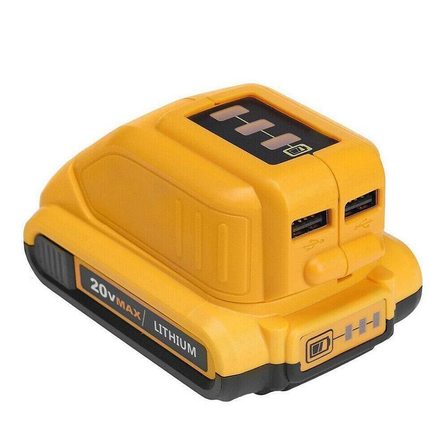 For DEWALT USB Charging Battery Adapter Power Bank Charger DCB090 Mobile phone