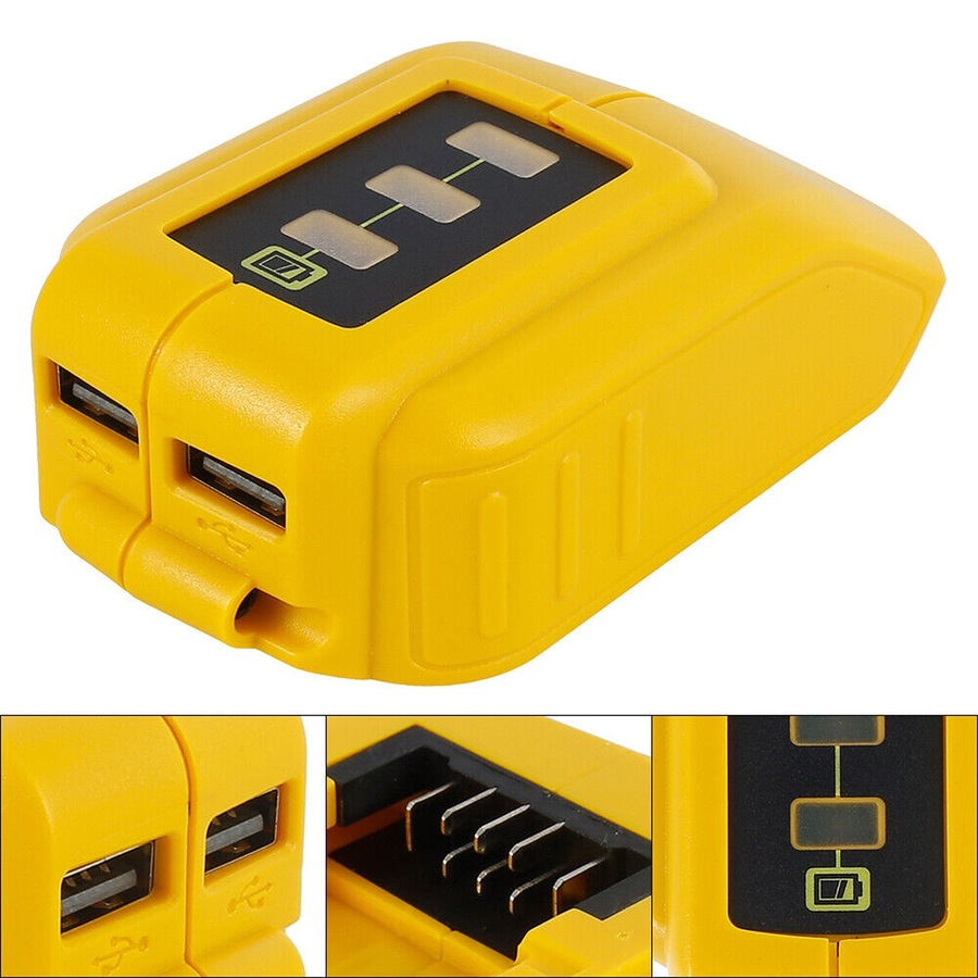 For DEWALT USB Charging Battery Adapter Power Bank Charger DCB090 Mobile phone