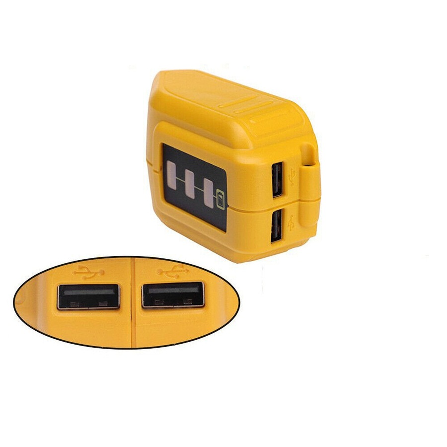 For DEWALT USB Charging Battery Adapter Power Bank Charger DCB090 Mobile phone