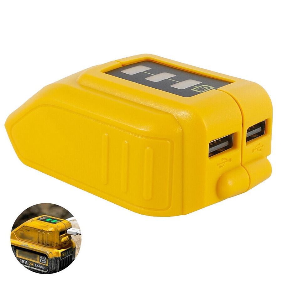 For DEWALT USB Charging Battery Adapter Power Bank Charger DCB090 Mobile phone