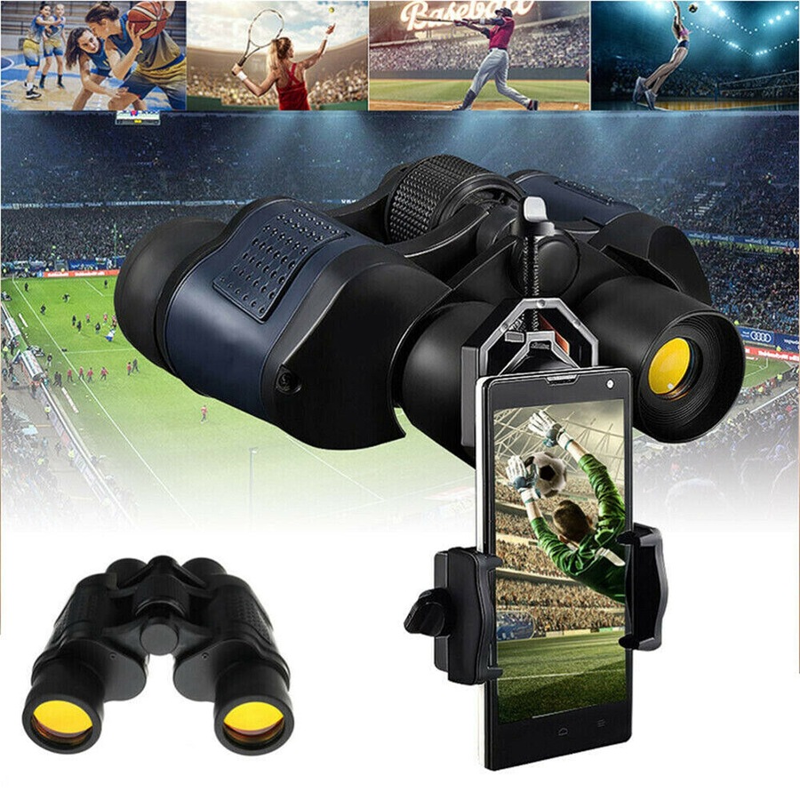HD Day Night Vision Binoculars Telescope Waterproof With Bag