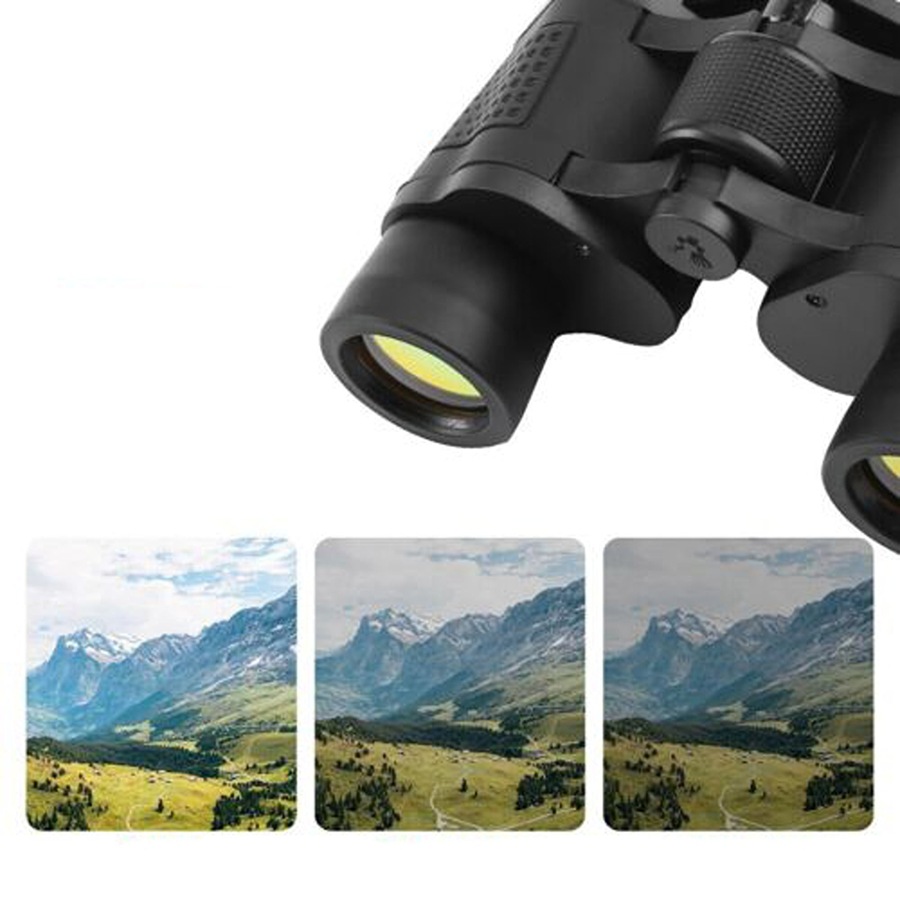 HD Day Night Vision Binoculars Telescope Waterproof With Bag