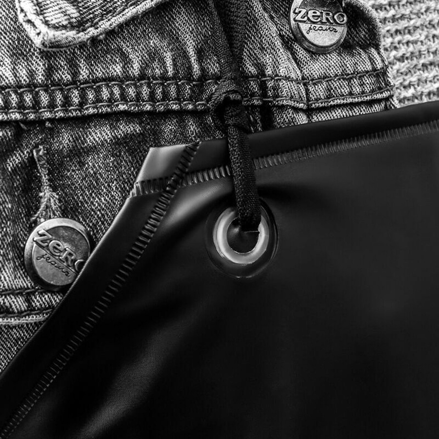 Kitchen PVC Apron Chef Butcher Work Heavy Duty Royal Waterproof - Black