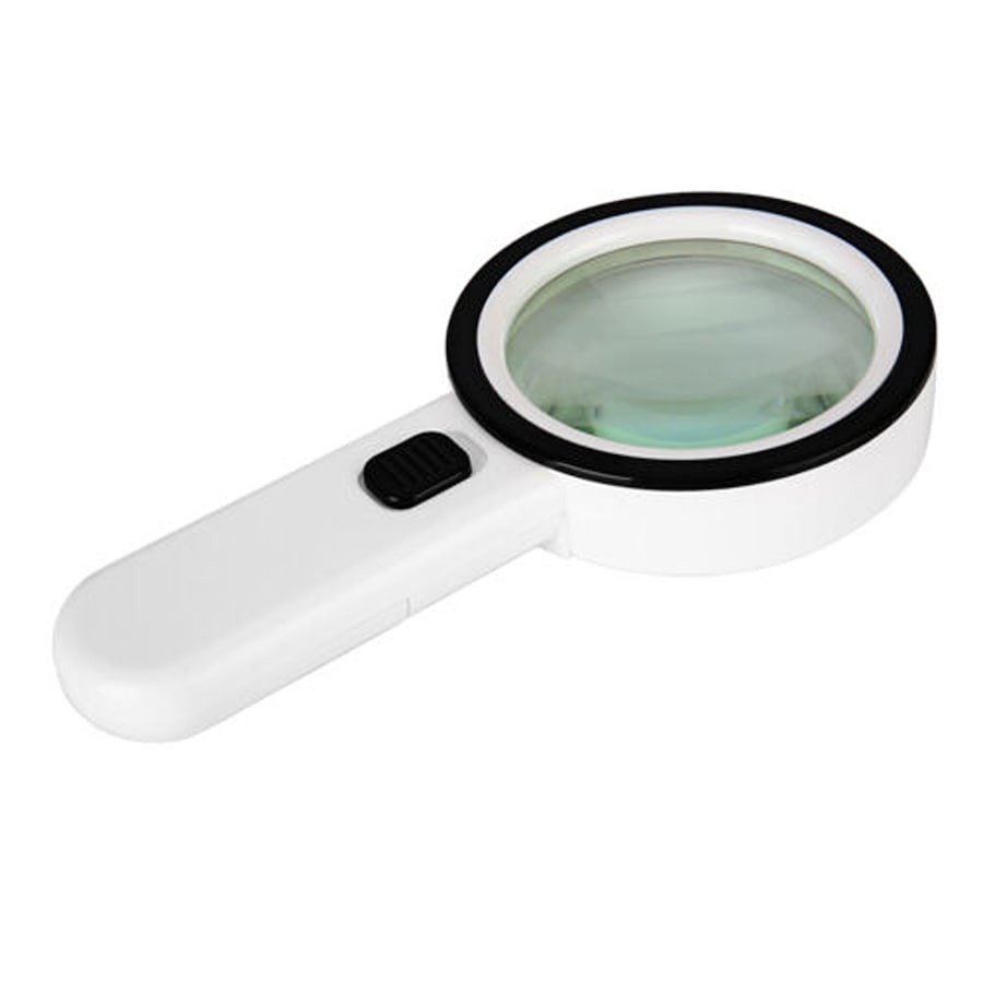 LED Magnifier Magnifying Glass With Light Handheld High Power Jumbo Loupe