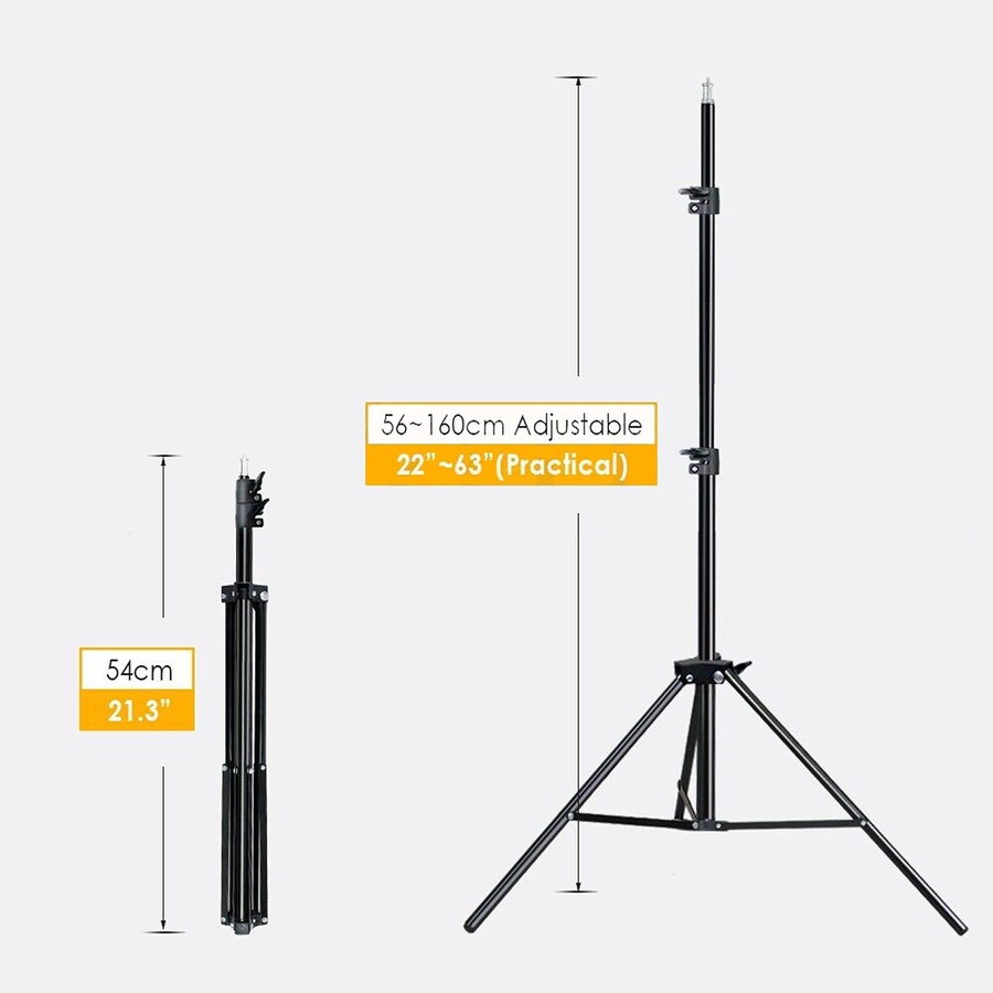 LED Ring Light Dimmable Lighting Phone Selfie Tripod Stand Makeup Live Lamp