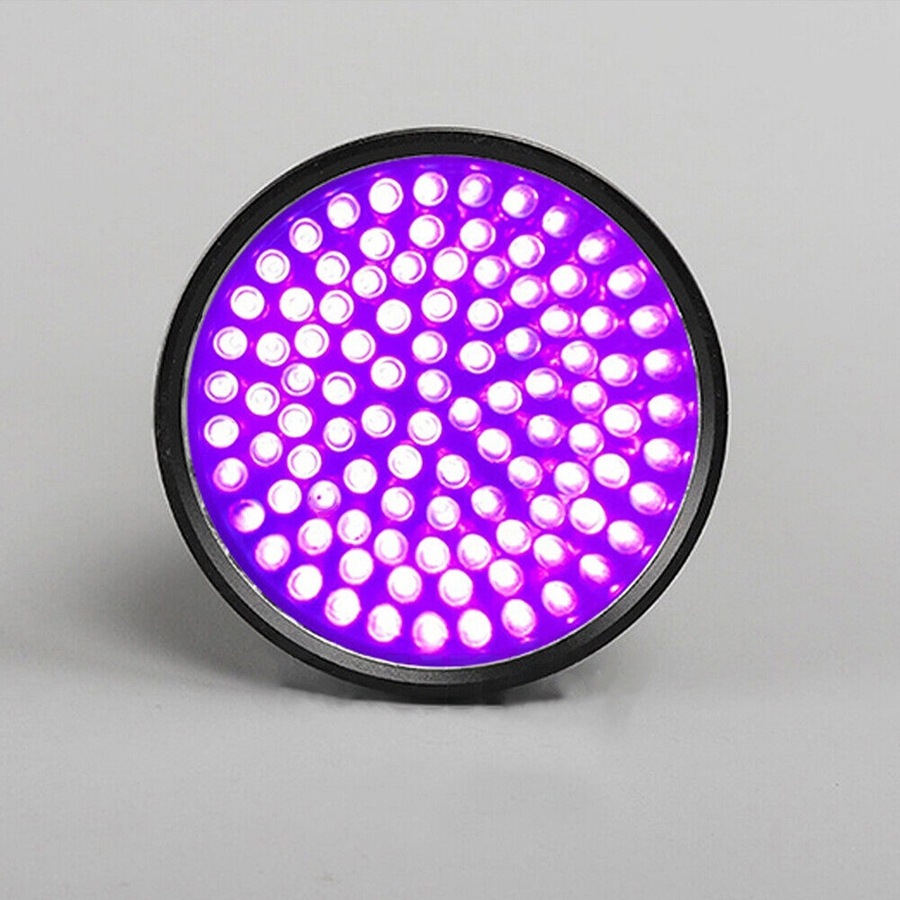 LED UV Flashlight Torch Light Lamp Ultraviolet Blacklight Aluminum Kit - 395nM
