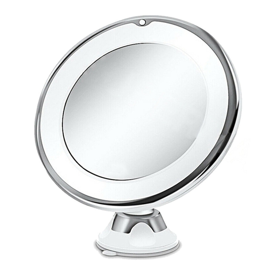 Magnifying Makeup Cosmetic Beauty Bathroom Mirror with LED Light 360 Degree Spin