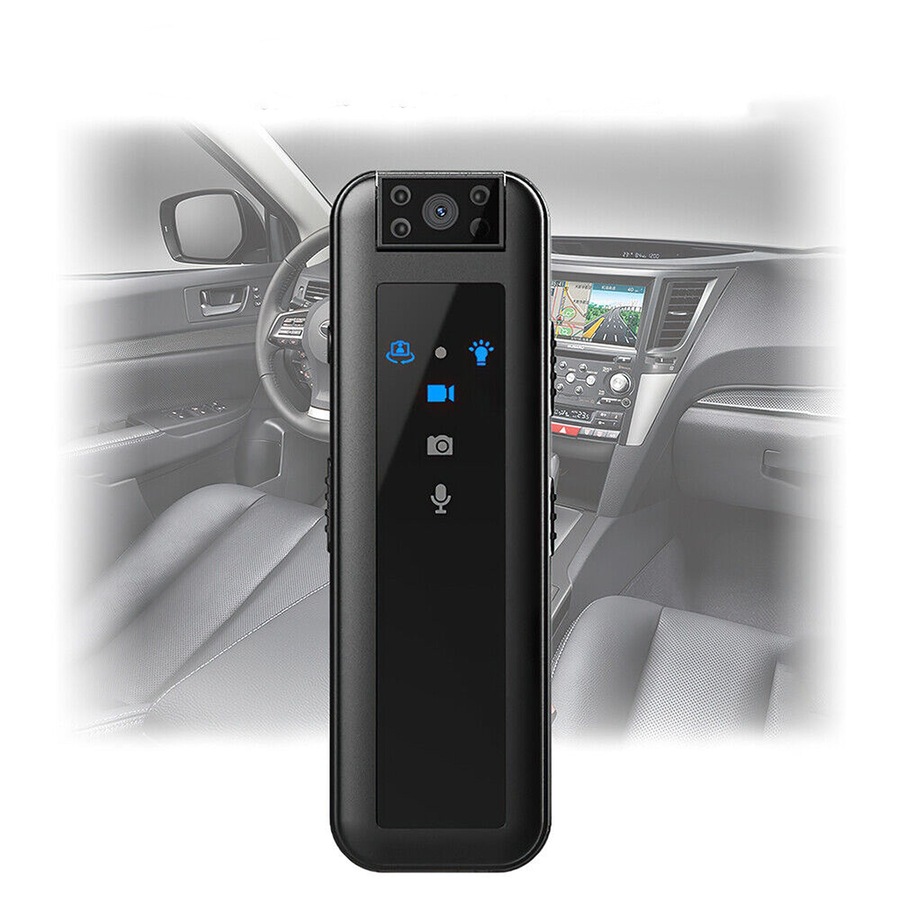 Mini Clip Camera Video Audio Recorder HD Infrared Night Vision 180 Degree Rotate - 1080P