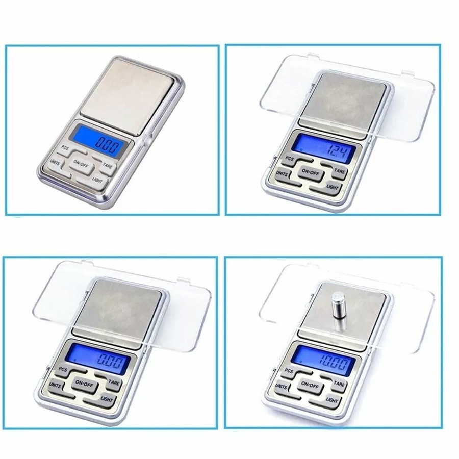 Mini Pocket Digital Scales 500/0.01g Balance Gram Jewellery Precision Weight