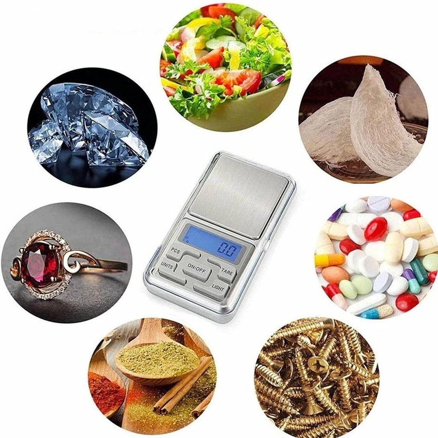 Mini Pocket Digital Scales 500/0.01g Balance Gram Jewellery Precision Weight