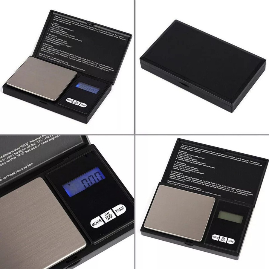 Mini Pocket Small Digital Pans Gold Jewellery Weighing Scales Micro Mg