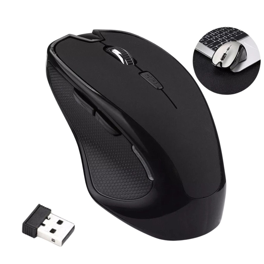 Optical Wireless Mouse 2.4GHz Mice USB Receiver And Mouse For PC Laptop