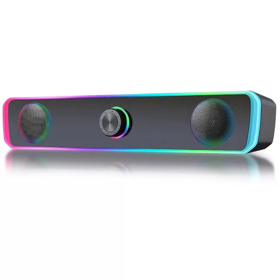 PC Laptop Speakers Wired Stereo Desktop Soundbar Speaker Support Bluetooth