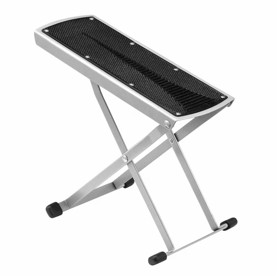 Pedicure Foot Rest Stool Adjustable Ergonomic Folding Footrest Footstool Stand