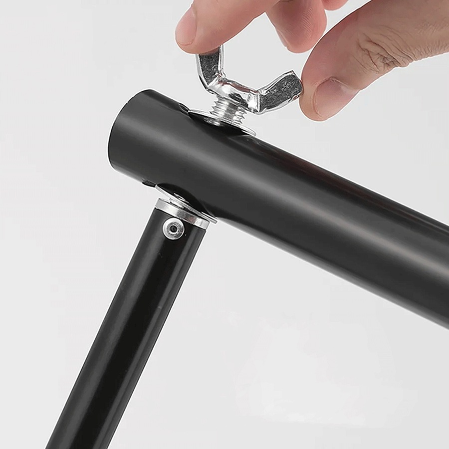 Photography Background Cloth Backdrop Stand Kit With 6 Clamps