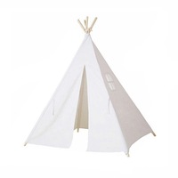 Play Teepee Kids Indoor Play Tents Castle Cubby Playhouse In Outdoor Gifts - 110cm