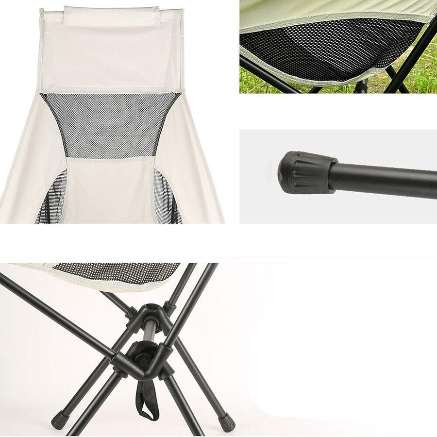 Portable Camping Chairs Lightweight Folding Fishing Chair Hiking Travel Picnic