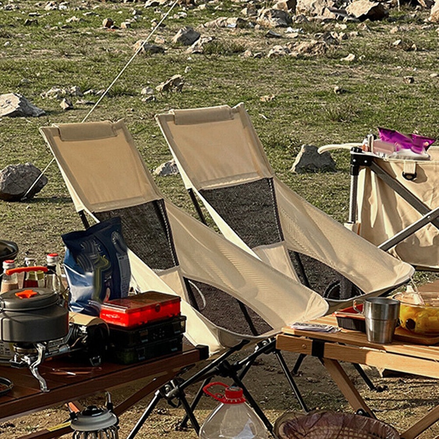 Portable Camping Chairs Lightweight Folding Fishing Chair Hiking Travel Picnic