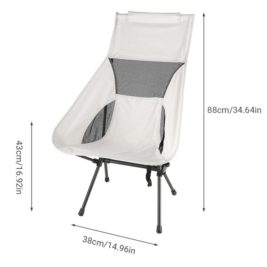 Portable Camping Chairs Lightweight Folding Fishing Chair Hiking Travel Picnic
