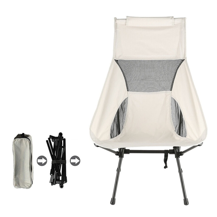 Portable Camping Chairs Lightweight Folding Fishing Chair Hiking Travel Picnic