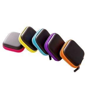 Portable Mini Hard Case Pouch Storage Bag For Earphone Headphone Earbuds Cable