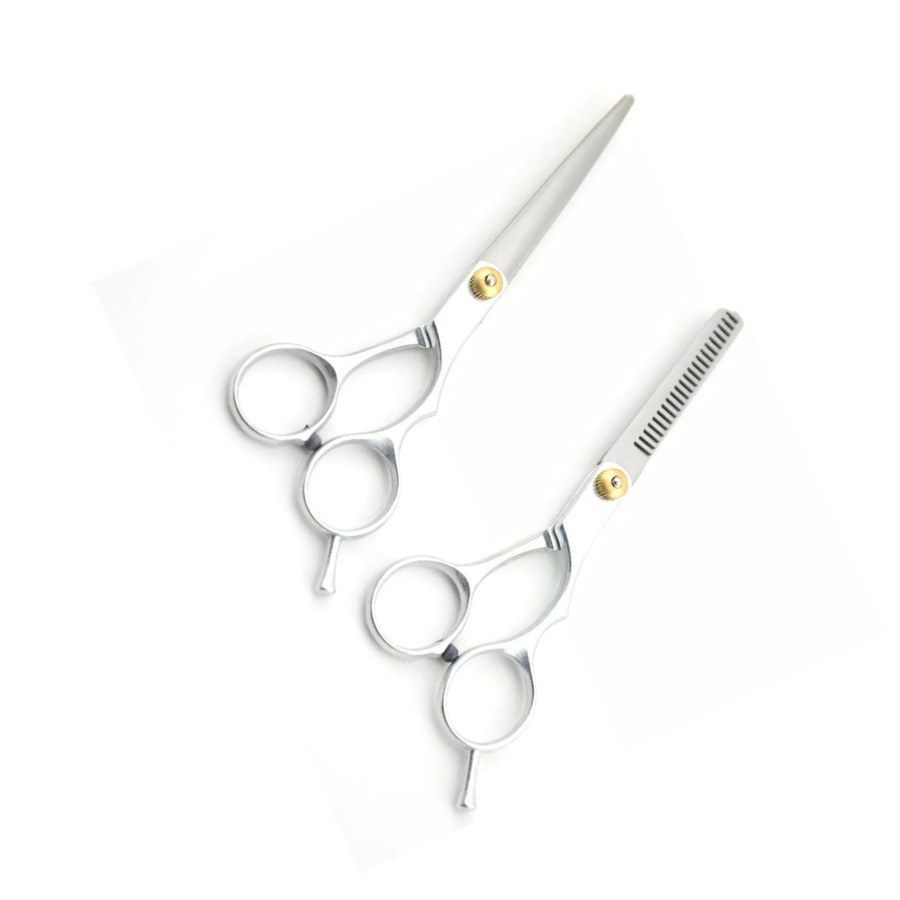 Professional Pet Grooming Scissors Dog Thinning Hair Cutting Set Tool - 2x6 Inch