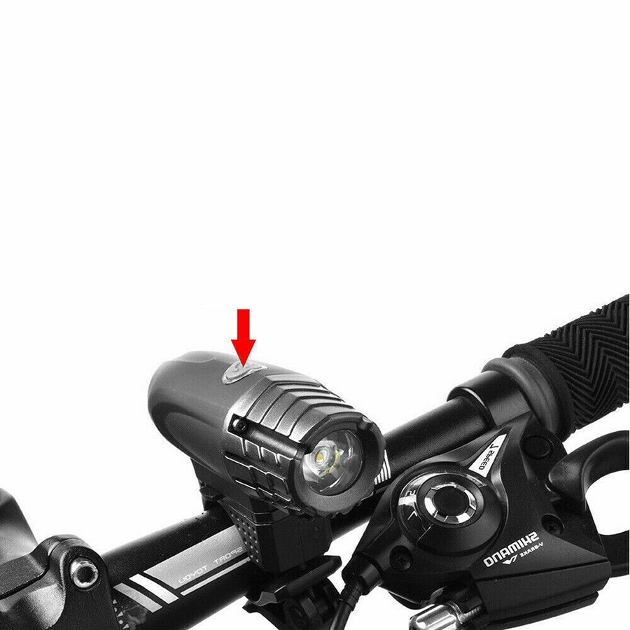 Rechargeable LED Bike Light USB Waterproof Cycle Front Rear Bicycle Headlight