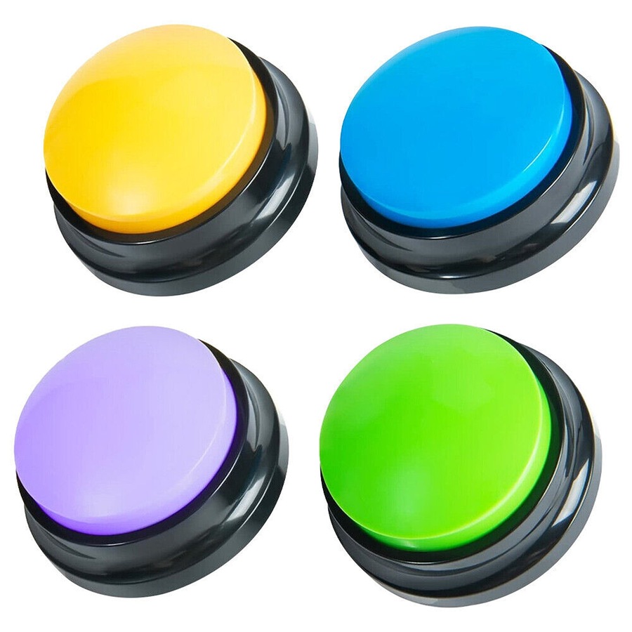 Buy Recordable Dog Toys Chew Thrower Pet Toy Talking Starter Training ...