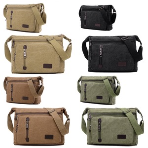 Retro Mens Canvas Shoulder Messenger Bag Crossbody Satchel School Travel Bags