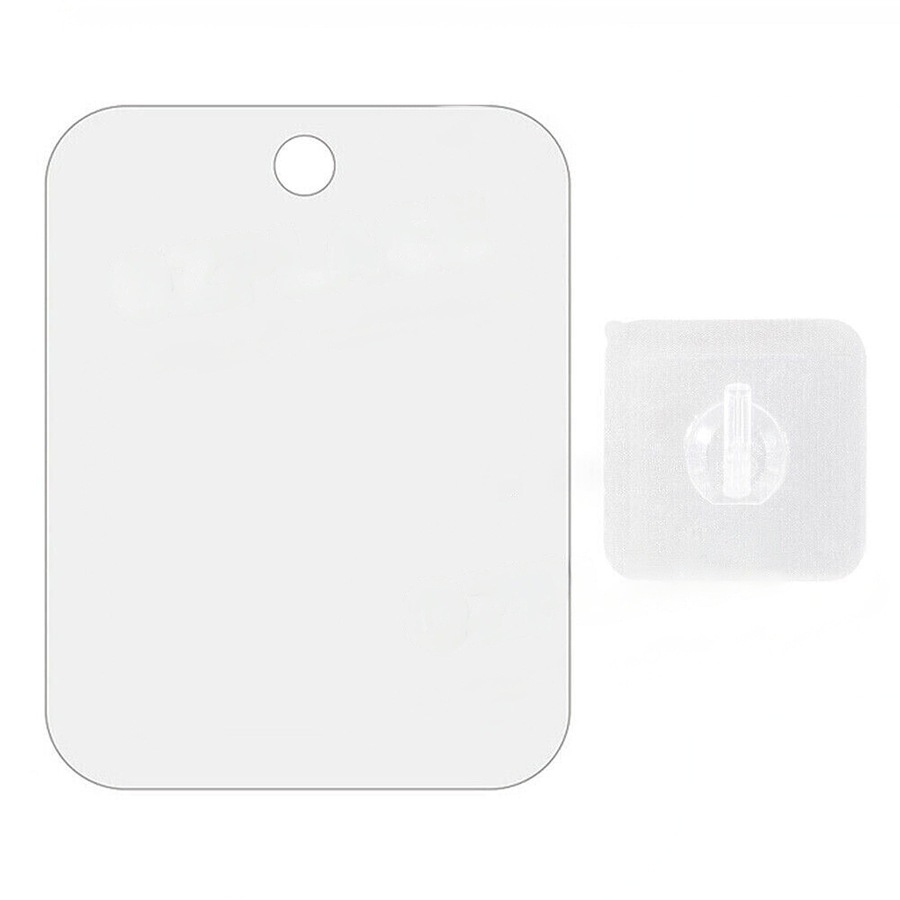Shave Mirror Bathroom Free Shower Fogless Shaving PC Lens Anti-Fog Free Shower