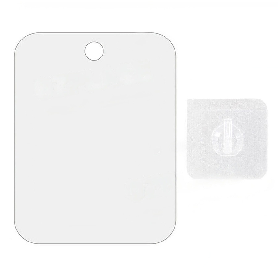 Shave Mirror Bathroom Free Shower Fogless Shaving PC Lens Anti-Fog Free Shower