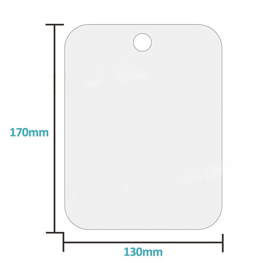 Shave Mirror Bathroom Free Shower Fogless Shaving PC Lens Anti-Fog Free Shower
