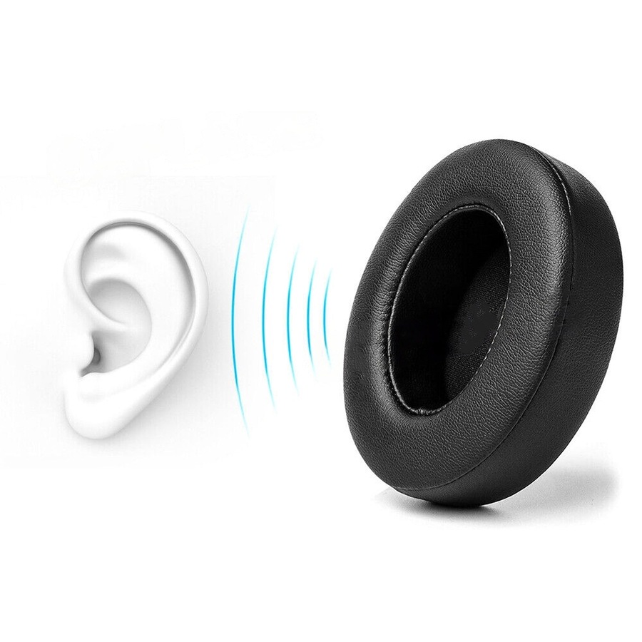 Soft Replacement Ear Pads for Beats by Dr. Dre Studio 2.0 3.0 Wired And Wireless