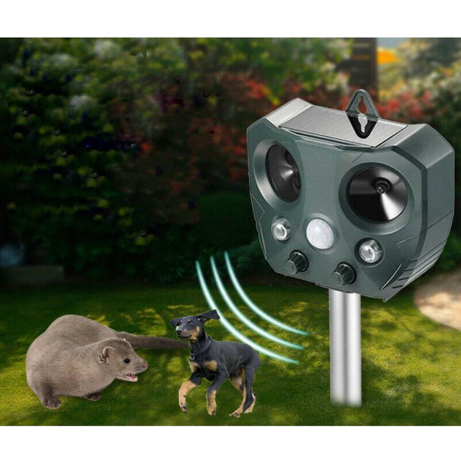 Solar Animal And Pets Repeller Motion Sensor Bird Rat Possum Repellent