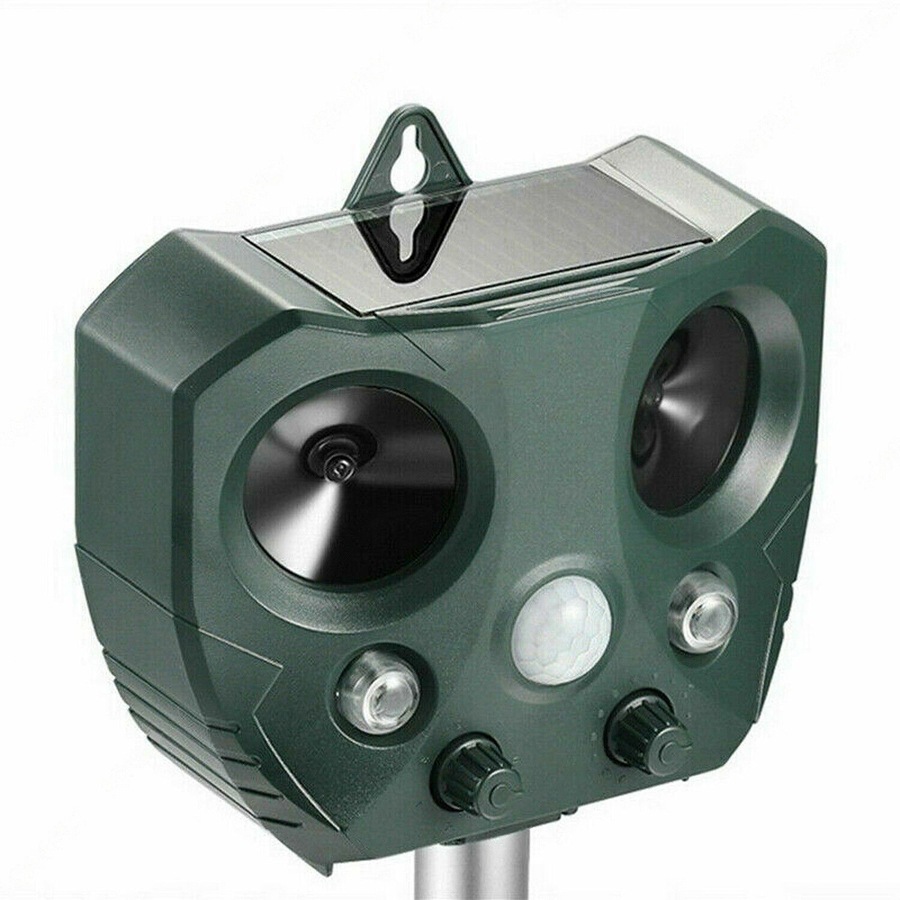 Solar Animal And Pets Repeller Motion Sensor Bird Rat Possum Repellent