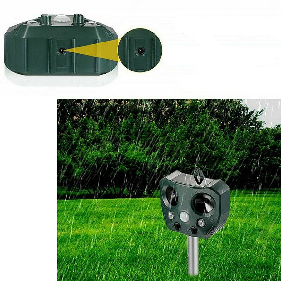 Solar Animal And Pets Repeller Motion Sensor Bird Rat Possum Repellent