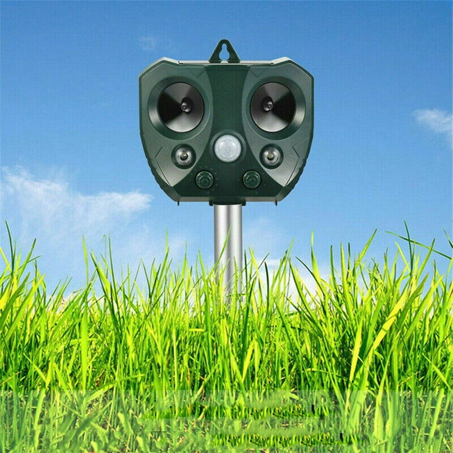Solar Animal And Pets Repeller Motion Sensor Bird Rat Possum Repellent