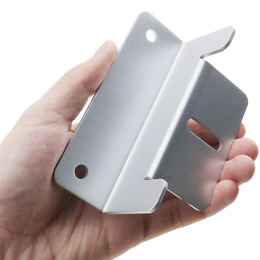 Solar Panel Mounting Z Bracket Set For Flat Roof Wall Mount Kit Aluminum - 4pcs