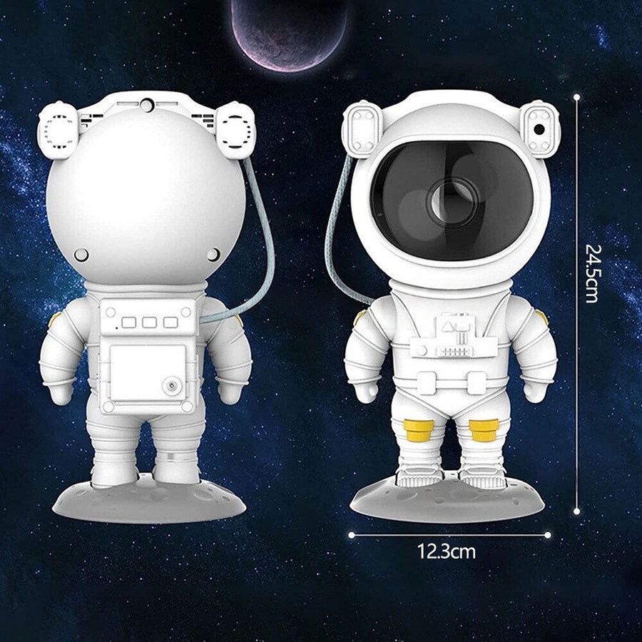 Spacebuddy Star Projector Galaxy Night Light Astronaut Space Buddy Projector