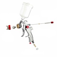 Spray Gun Paint Gun Kit HVLP Gravity Feed Air 1.4mm 1.7mm 2mm - 3 Tips