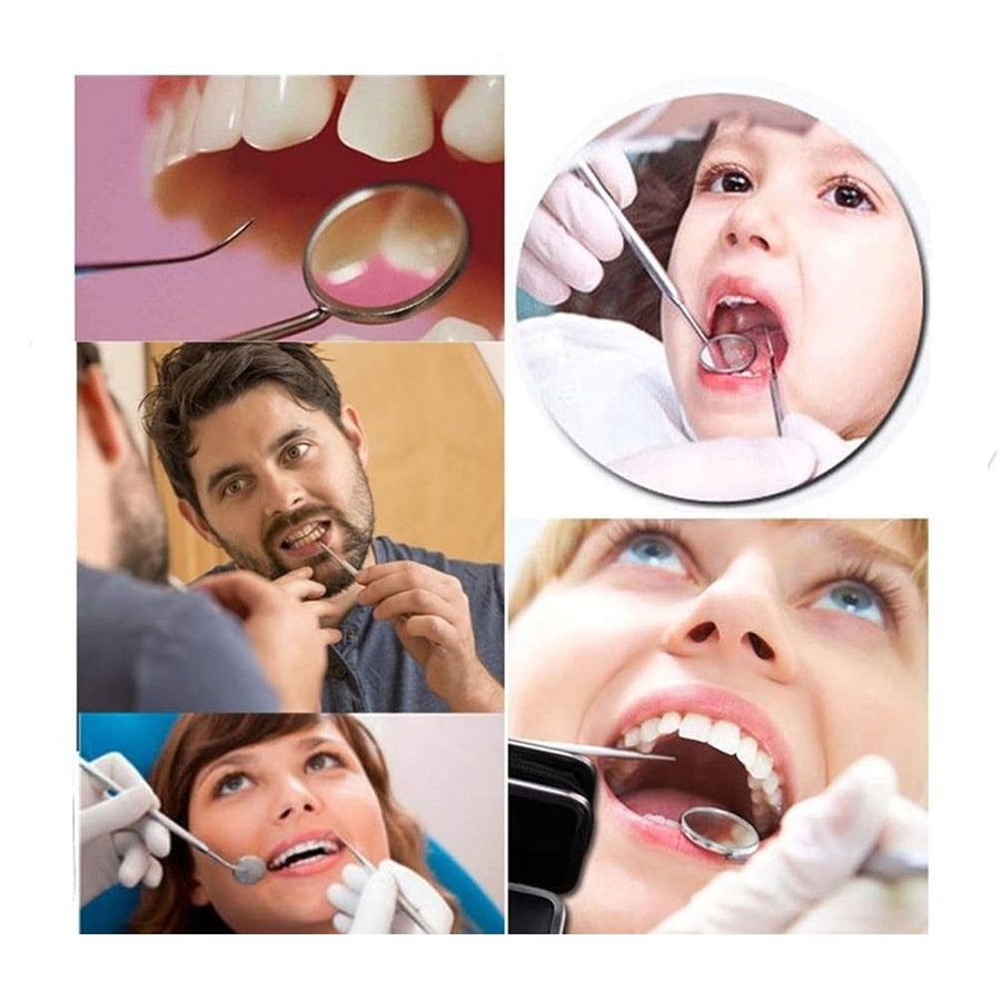 Stainless Dental Tool Set Kit Dentist Teeth Clean Hygiene Oral - 7pcs