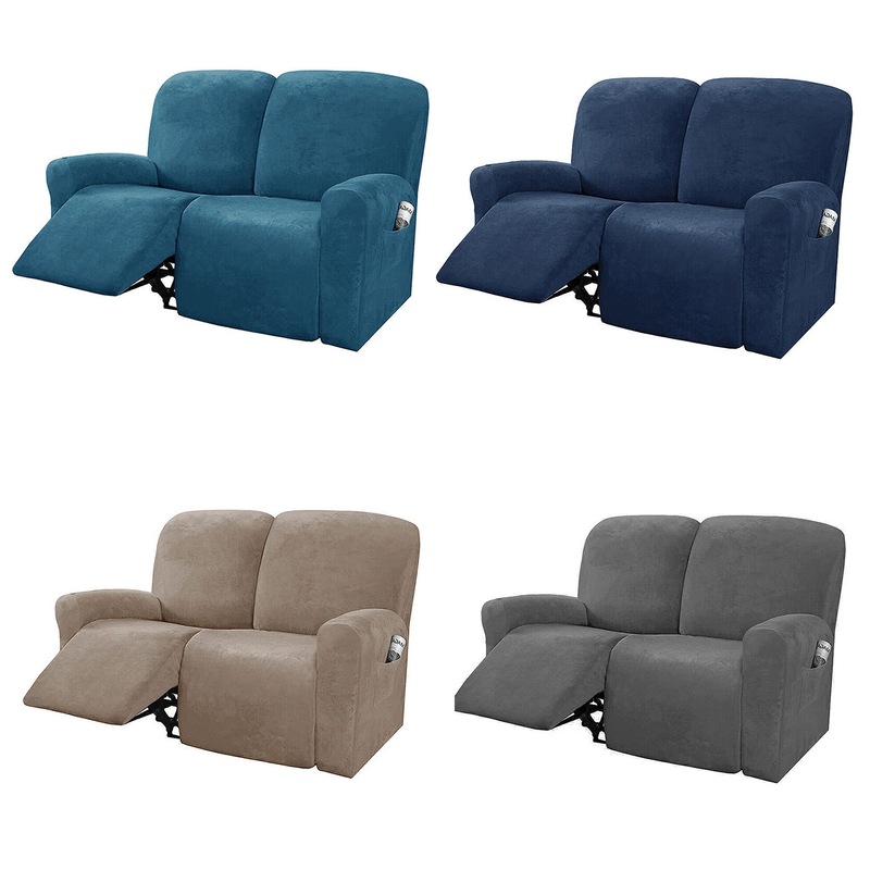 Buy Stretch Recliner Sofa Covers Couch Cover Reclining Velvet