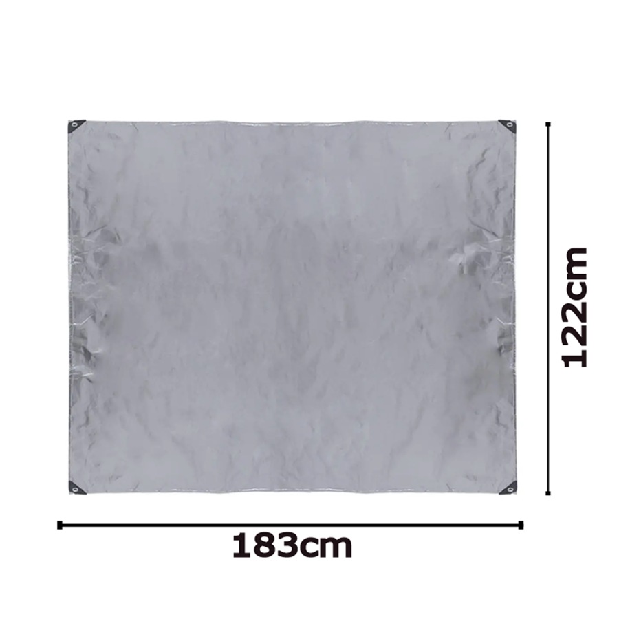 Tarpaulin Tarp Canvas Camping Poly Tarps Heavy Duty Cover Sun Blocked