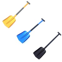 Telescopic Snow Shovel Extendable Handle Aluminium Plastic Lightweight